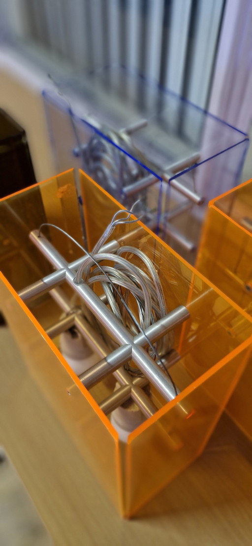 Lampada a sospensione Dark Bridge anni '90