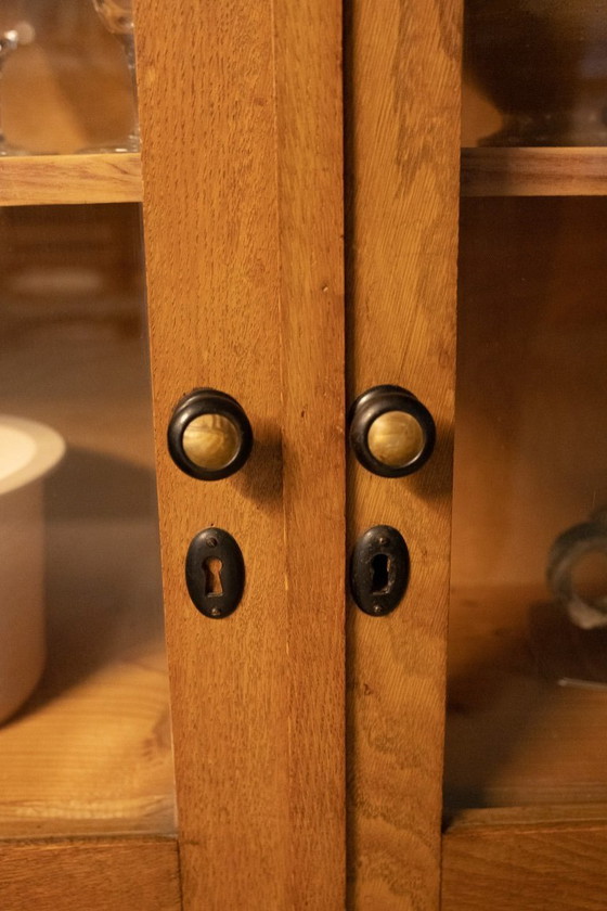 Image 1 of Vintage display cabinet / bookcase