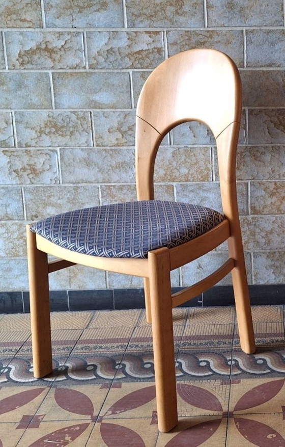 Image 1 of Paar Deense Morten eetkamerstoelen ontworpen door Niels Koefoed