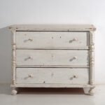 Antique white chest of drawers (c.1920) #48 (photo 38 of 40)