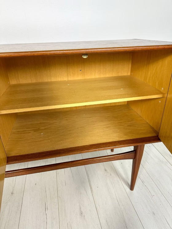 Image 1 of Petit sideboard en teck de Heinrich Riestenpatt pour RT Möbel 60's 70's