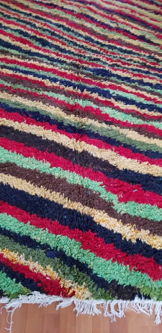 Image 1 of Hand-knotted Berber rug wool 243x163cm