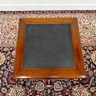 Cassettiera inglese classica, Credenze con vetrina, Pelle, Ottone, Marrone, Chesterfield (foto 8 di 12)