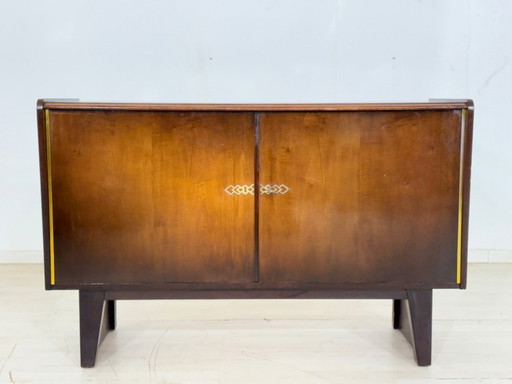 Magnifique commode vintage à 2 portes, meuble de salon, buffet