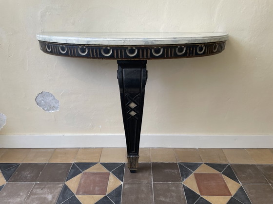 Image 1 of Side Table Console Table Wall Table imposing 19th century French