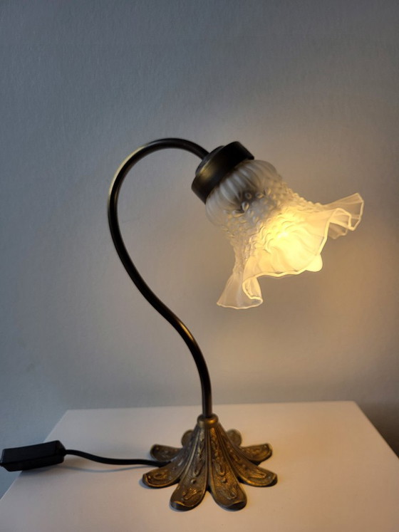 Paire de lampes de bureau Lily – Brass (photo 11 of 12)