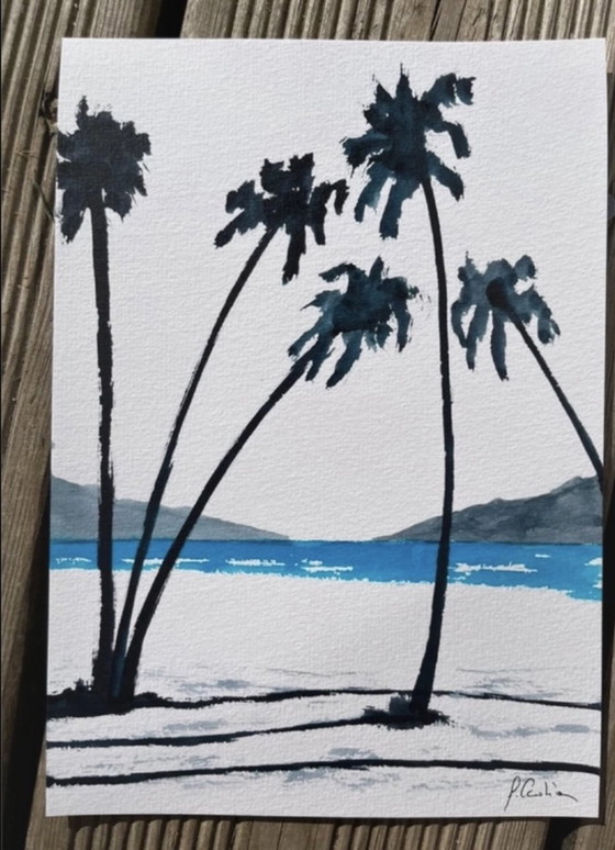 Image 1 of Artist's sketch on paper, 21x15cm