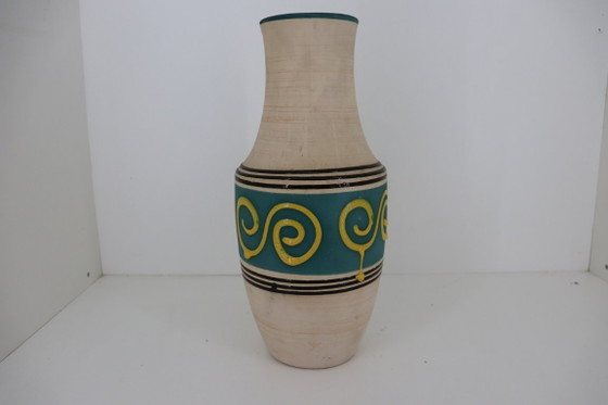 Image 1 of Vintage West Germany Ear Vase – Scheurich 407-35 – 1960s/1970s