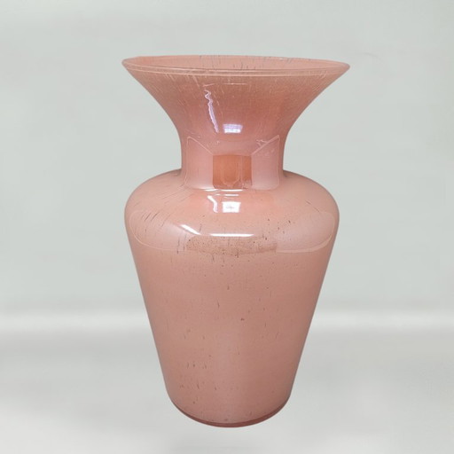 1970s Murano Blown Antique Pink Vase by Maestro del Vetro – vazen, Murano Glass (photo 2 of 9)
