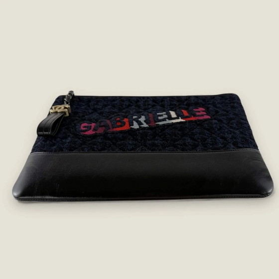Clutch Chanel Gabrielle in tweed e pelle di vitello (photo 25 of 25)