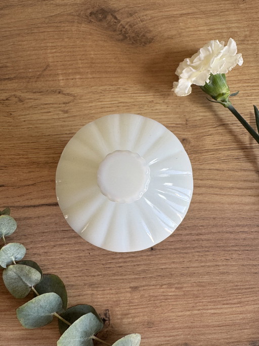 Vintage opaal snoepschaal