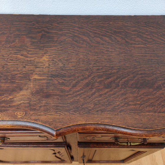 Image 1 of Vintage Louis XV wandkast buffetkast dressoir ladekast