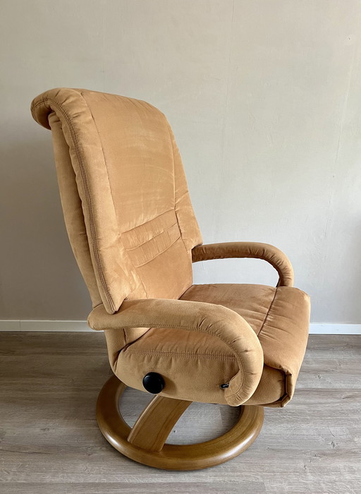 Cosyform relaxfauteuil suède achtige stof