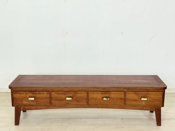 Image 1 of Vintage Sideboard / Mid-Century Lowboard / 1960s Chest of Drawers