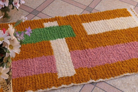 Handmade pure wool rug - hallway runner size 140/260 cm – Accupunto, Rugs & carpets (photo 2 of 8)