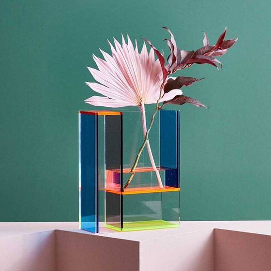 Image 1 of Mondrian 3-in-1 Vase - NEON | MoMA
