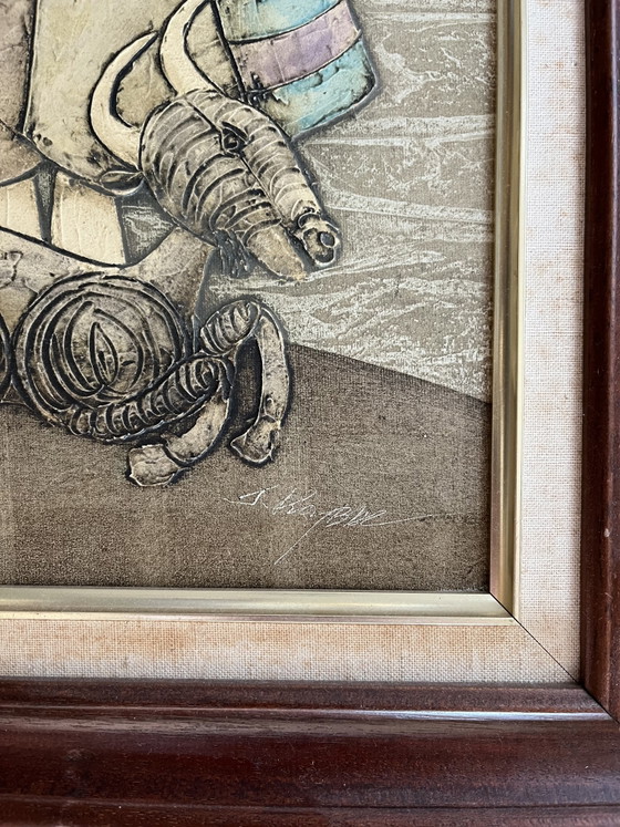 Set of 2 Framed, Signed, Joyce Royal Paintings – Paintings & Drawings, Canvas (photo 6 of 6)