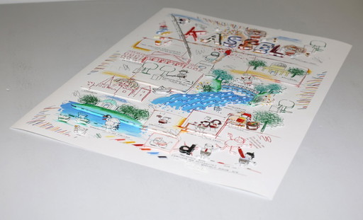 Schlote, Wilhelm - Kassel - 3D construction - hand-signed