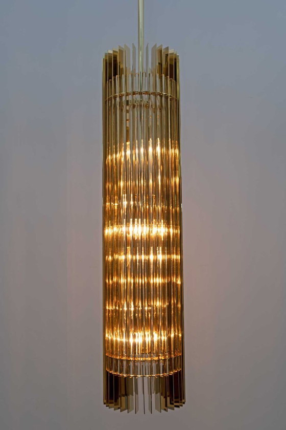 Image 1 of Romani Saccati per Gucci Ciondolo in cristallo d'ottone di Murano di Studio Design Italia