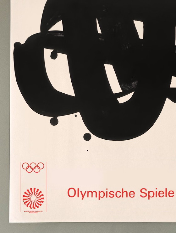 Image 1 of Pierre Soulages - Munich Olympic Games - 1972 - Print Artwork