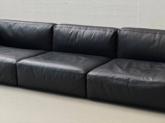 Image 1 of Modulares Ledersofa Modell Mex Cube von Piero Lissoni für Cassina, Italien 2010er