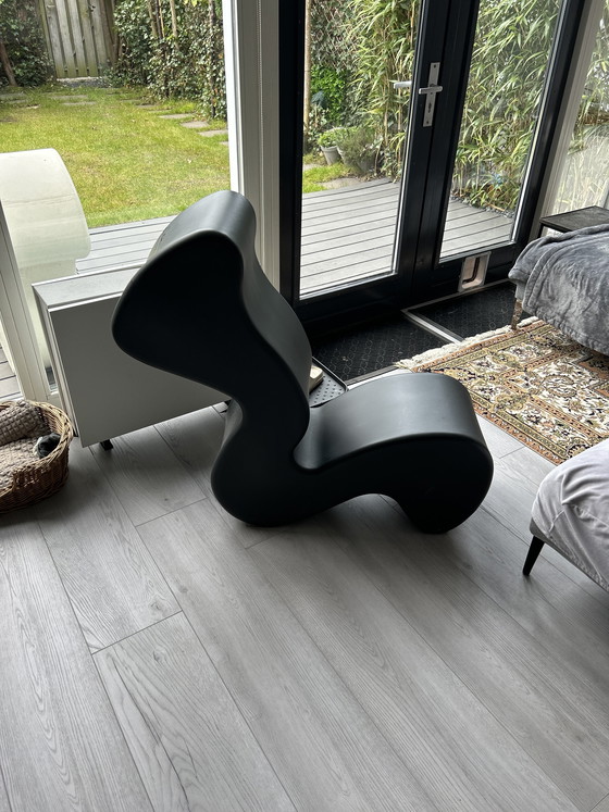 Image 1 of Verner Panton Phantom grigio scuro e bianco