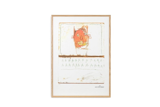 Image 1 of Jean-Michel Basquiat.  Serigrafia numerata a colori. 1990 circa.
