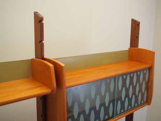 Image 1 of Librería System de teca, diseño noruego, años 60, producción: Blindheim Mobelfabrikk, diseño: John Texmon &amp; Einar Blindheim