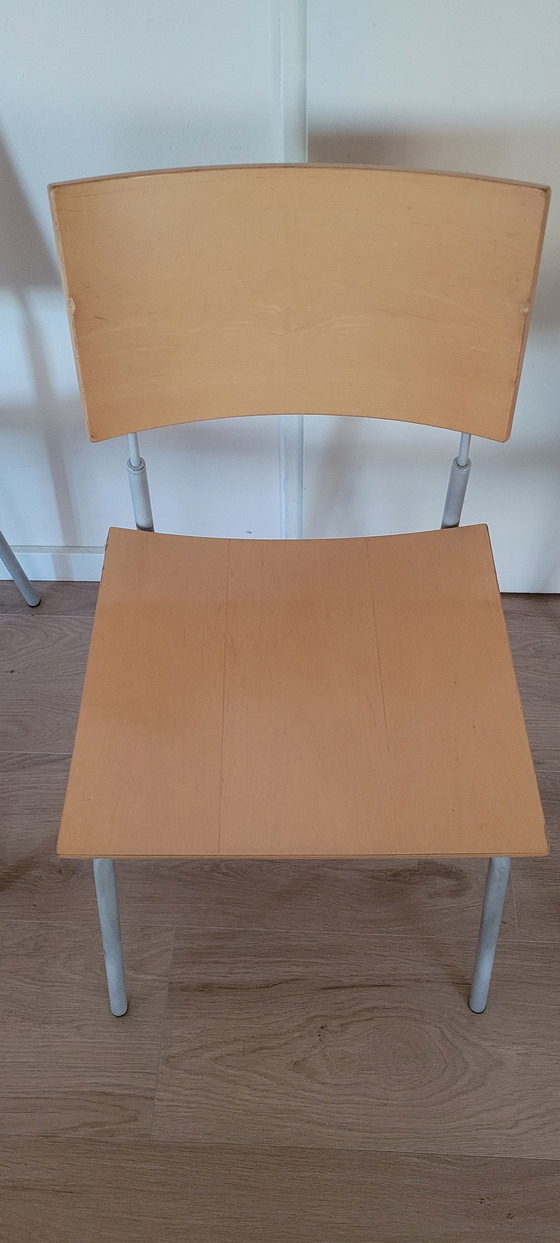 Image 1 of 4 chaises de salle à manger design La Palma