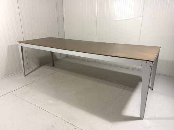 Image 1 of Table de salle à manger en aluminium Piet Hein Eek XXL, années 1990