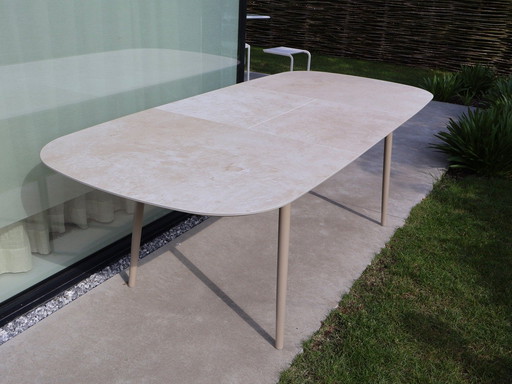 BoConcept: tavolo da pranzo allungabile Kingston 160 cm / 230 cm in ceramica