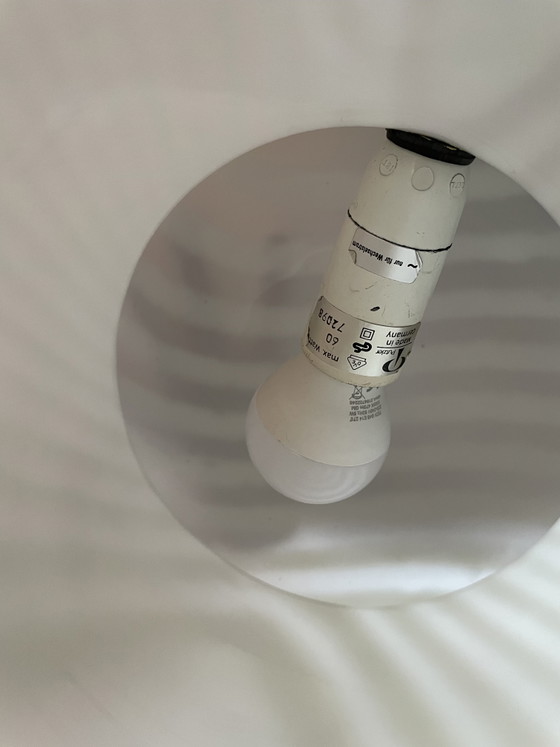 Image 1 of Glas Pilzlampe Tischlampen von Peill & Putzler 70er Jahre