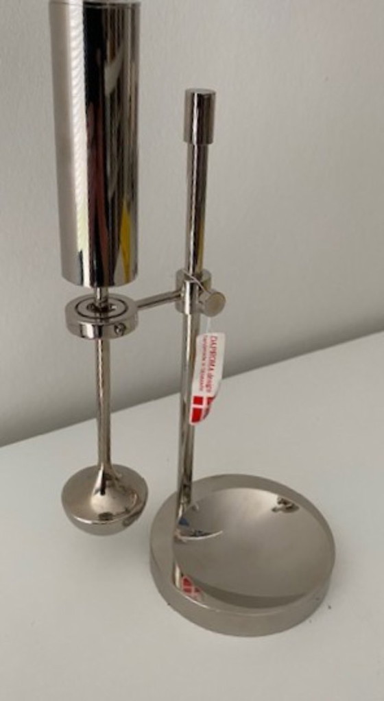 Image 1 of Gyro olielamp "Copenhagen. Ilse D. Ammonsen.  Daproma Denmark. Jaren 80. 