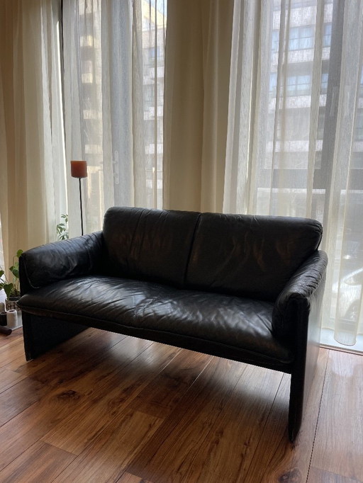 Bora Bora 2 plazas cuero negro