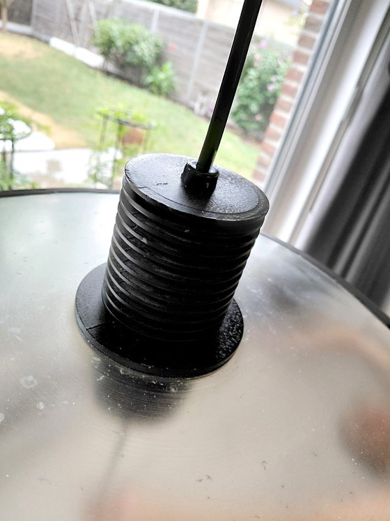 Suspension italienne vintage – Candle Milano (années 1970/1980) – Aluminium (photo 7 of 9)