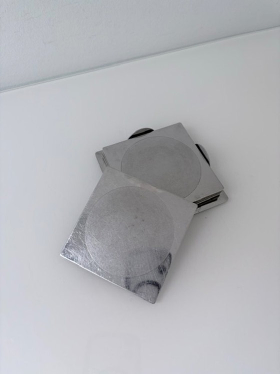 Ikea Groggy Sottobicchieri (5 Pezzi) Nel Supporto – Accessori da tavola, rvs (photo 3 of 15)
