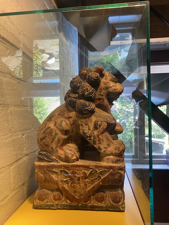 Image 1 of Foo Dogs XXL 50s/60s madera