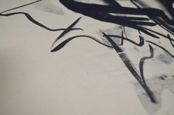 László Mindszenti Inchiostro su carta, montato su cartone, firmato e datato 1972 – Dipinti e disegni, Paper (photo 10 of 12)