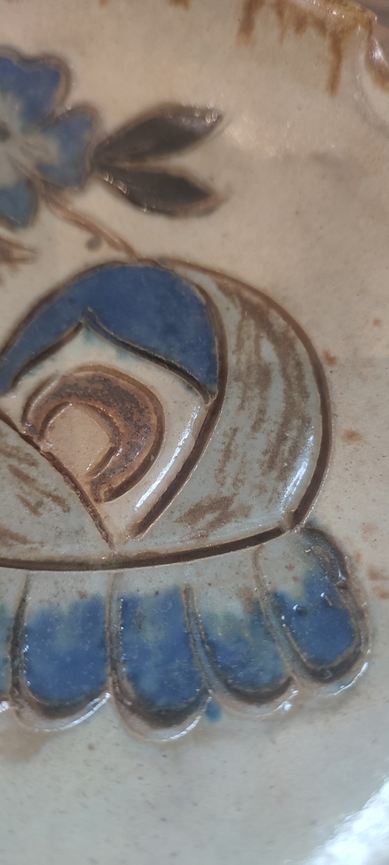 Image 1 of Small bowl signed Antoine Dubois, Mons ceramic, 1930s–40s

