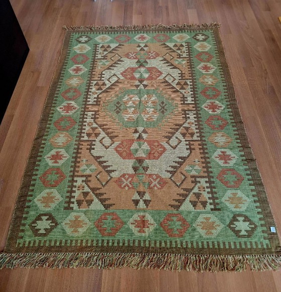 Image 1 of Beautiful kilim / rug 140x205 – high quality – Kar.A.Van