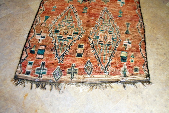 Image 1 of Tapis Boujaad Marocain Vintage - 257 x 168 cm - Restauré