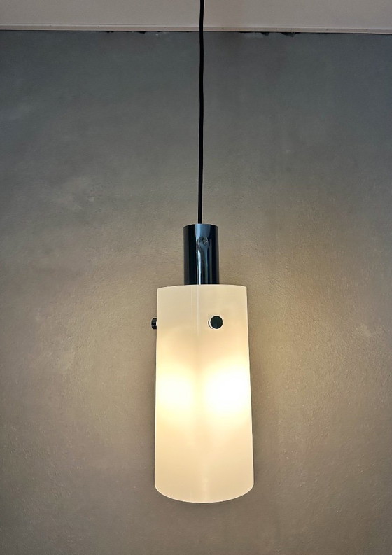Vintage Glashütte Limburg Pendant lamp – Metal (photo 10 of 11)