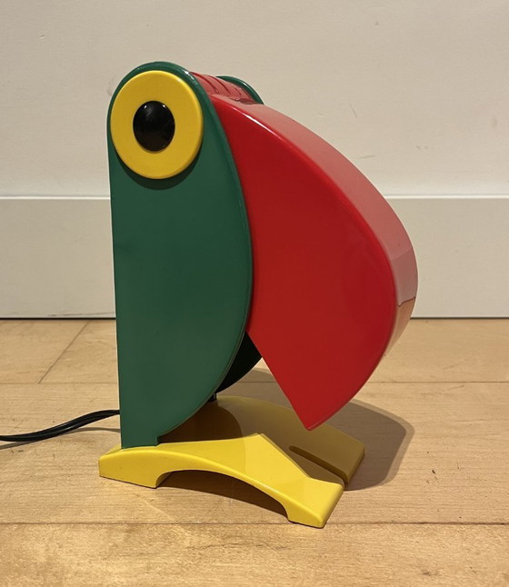 Image 1 of Toucan lamp - vintage origineel - Enea ferrari voor OTF
