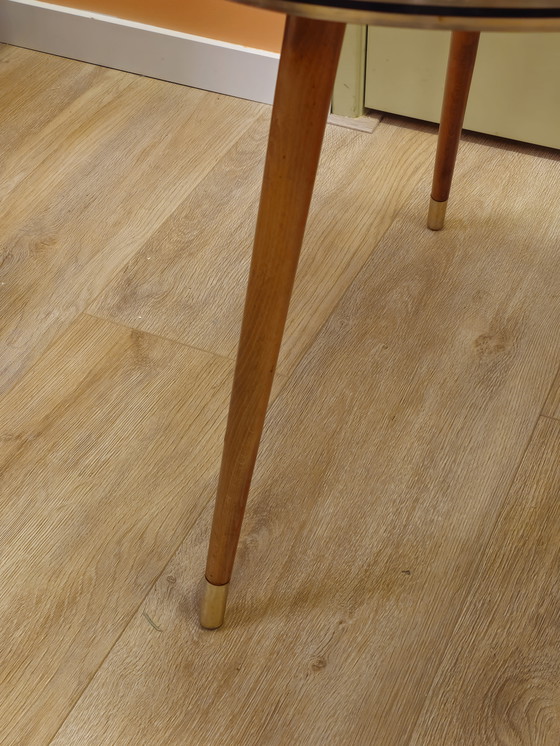 Image 1 of Vintage Formica Coffee Table Side Table Plant Table