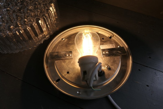 Vintage Helena Tynell Ceiling Lamp 3034 Glashütte Limburg, Lighting, Crystal, Transparent (photo 17 of 19)