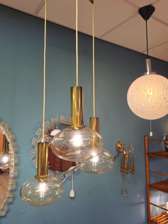 Image 1 of Lampada da soffitto vintage Hillebrand Leuchten Design