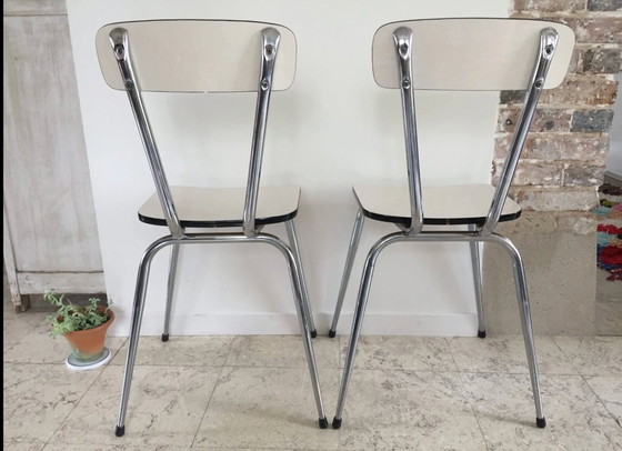 Image 1 of Sedie vintage in formica dalla Francia
