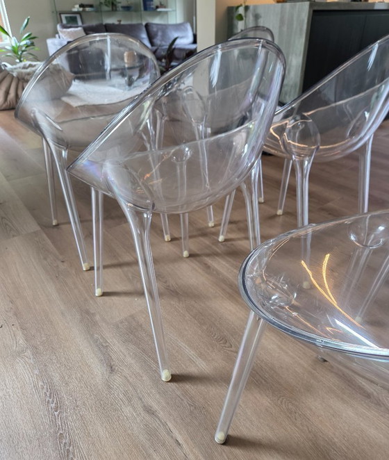 Image 1 of 6x Kartell Mr. Impossible stoelen
