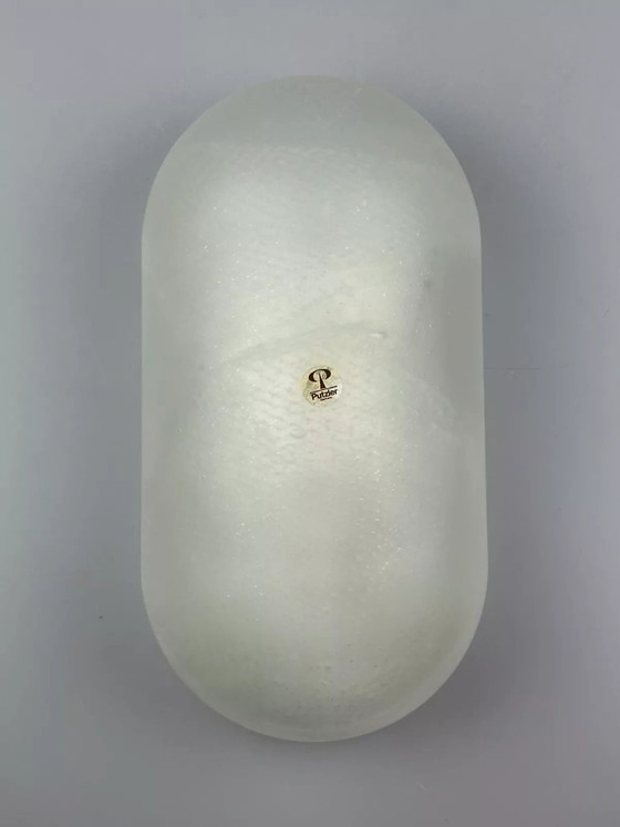 Image 1 of Lampada da parete anni '60-'70 Peill &amp; Putzler Germania vetro metallo Space Age Design