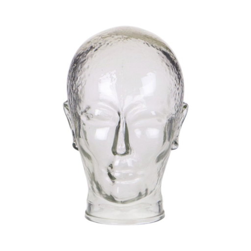Vintage Glass Head